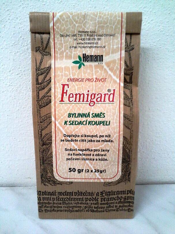 Femigard bylinná směs k sedací koupeli